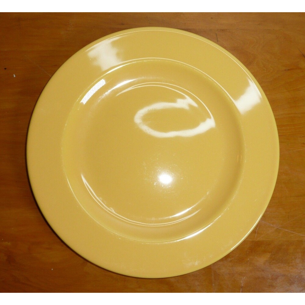 Yellow Ceramic Dinner Plate - Home Dining